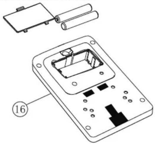 Biltema 14-5271 - Montera batteri - 1