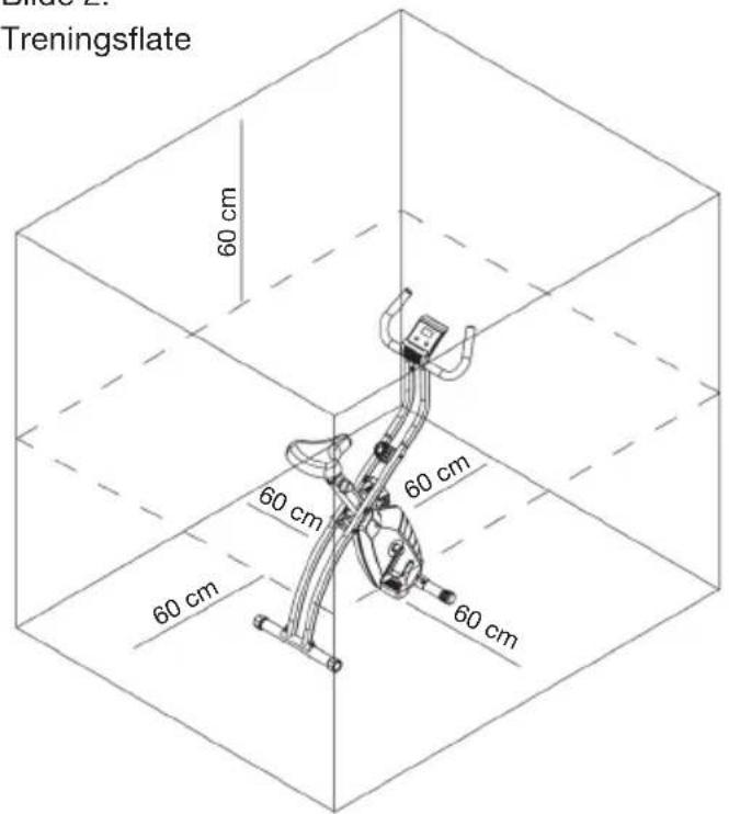 Treningsflate 60 cm 60 cm 60 cm 60 cm 60 cm