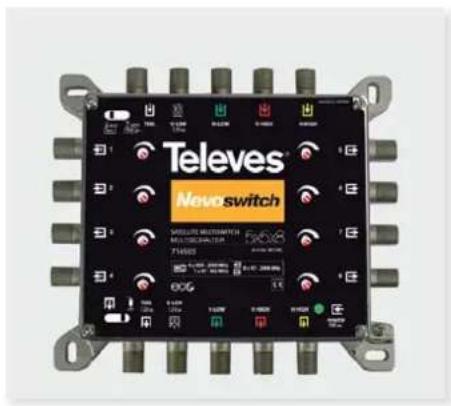 Televes Novo switch SINGLE MULTISWITCH MULTI-CELLANUMBER 710000 ECG TELEVE Novo switch