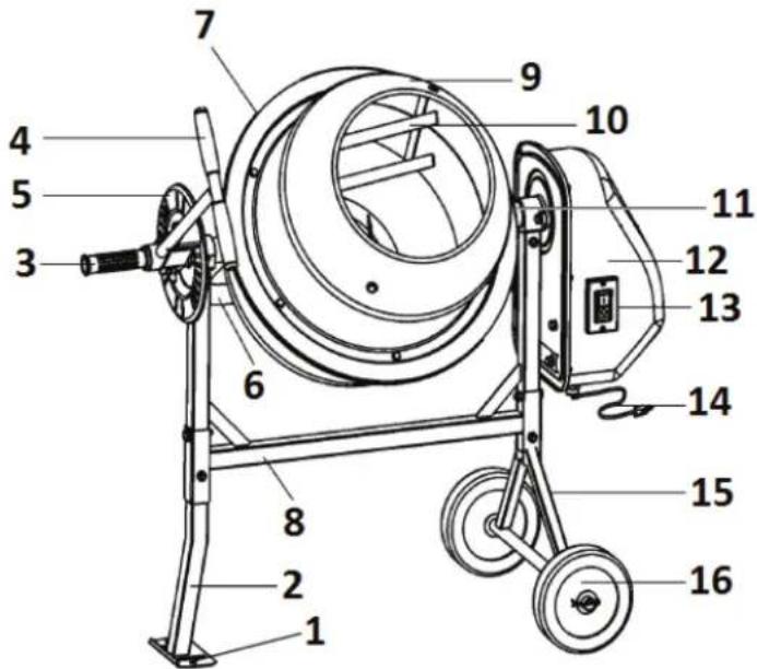 Biltema CM 65 - OVERSIKTSBILDE - 1