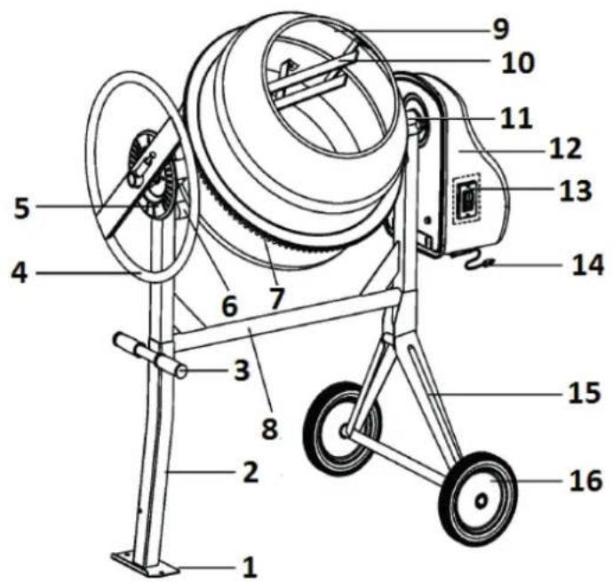 Biltema CM 126 - ÖVERSIKTSBILD - 1