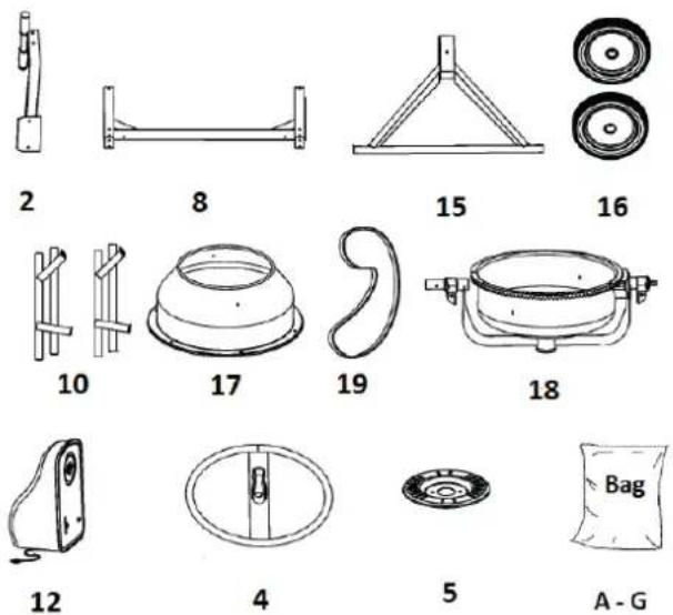 Biltema CM 126 - ÖVERSIKTSBILD - 2