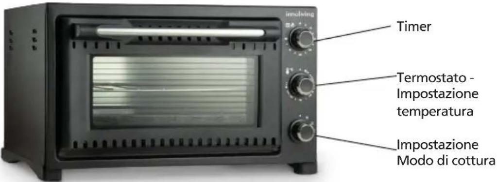 involving Timer Termostato - Impostazione temperatura Impostazione Modo di cottura