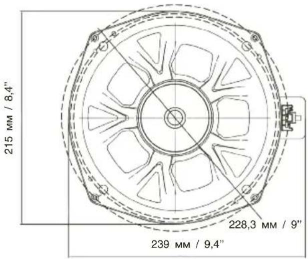 215 MM / 8,4" 228,3 MM / 9" 239 MM / 9,4"