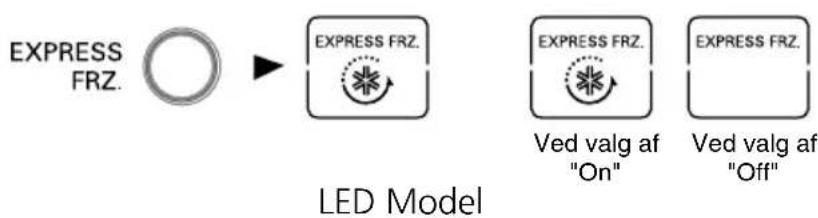 LG GR-B469BSQW - Ekspresnedfrysning - 2