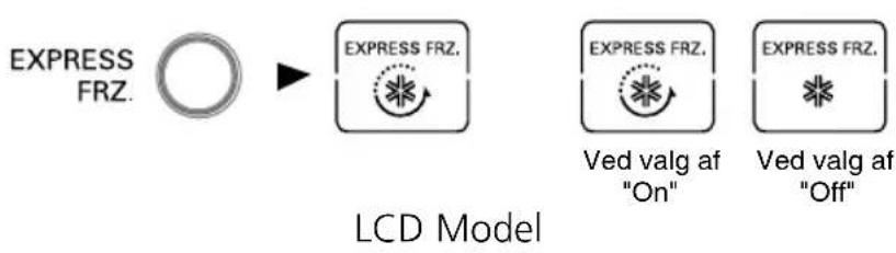 LG GR-B469BSQW - Ekspresnedfrysning - 1