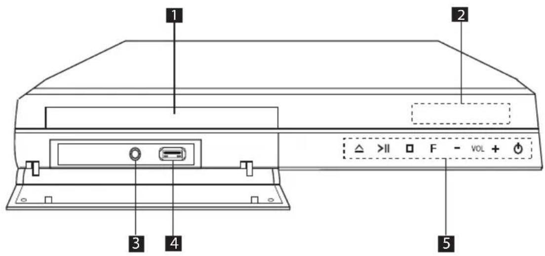 LG BH6620SN - Frontpanel - 1