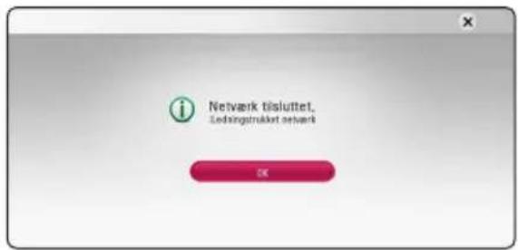 Netvark tisluttet. Ledangstruktur netvark OK