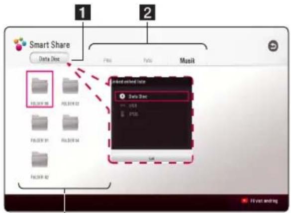 1 2 Smart Share Data Disc File Edit Format Music F:\Users\03 F:\Users\02 F:\Users\01 F:\Users\04 F:\Users\02 Unlocked installed static Data Disc View: USB F:\Users Set