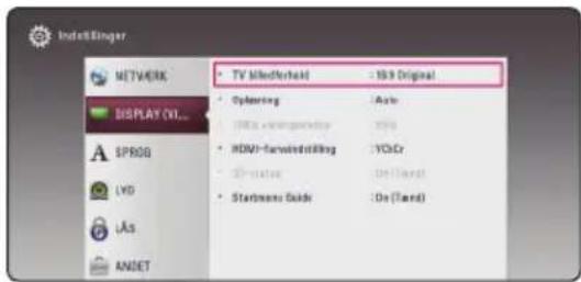 LG BP440N - Justering af Indstillinger - 3