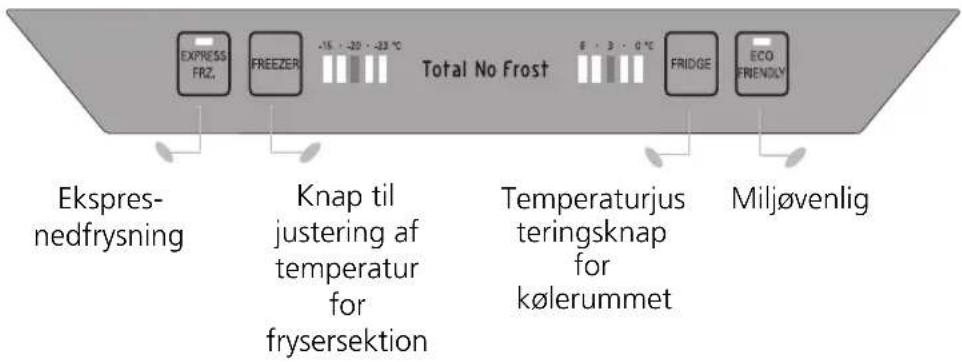 LG GB7143AVBZ - Display-panel til temperaturkontrol - 2