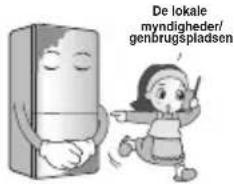 De lokale myndigheder/ genbrugspladsen