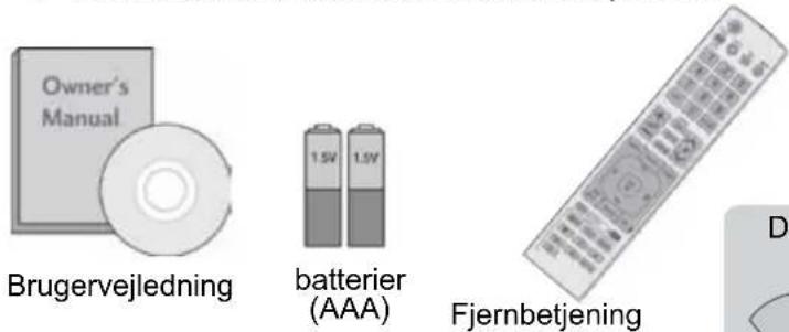 Owner's Manual Brugervejledning 1.5V 1.5V batterier (AAA) Fjernbetjening