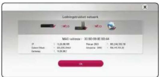 Lodvingspraktiket netwark MAC-advice: 3D 80/09/8E 80:44 IP 15.26.86.788 Praan SNTS 80.244.936.788 Cobort Mark 201.235.054.0 Simpenter SPNS 306.442.954.20 (Reste) 10.26.86.7 OK