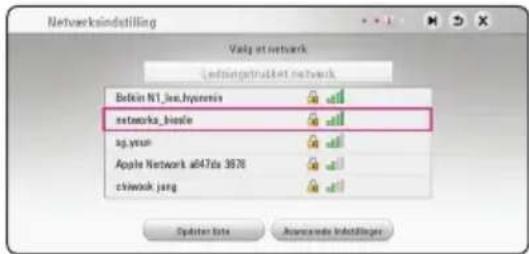 Networksindstilling Valg at network Lidningstruttet network Berlin N1_lxx.hyurenis networks_biosle ag.yssen Apple Network ab47da 3628 chiewak.jang Operator info Advanced network