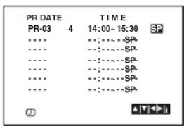 PR DATE PR-03 4 TIME 14:00-15:30 SP ---- SP- ---- SP- ---- SP- ---- SP- ---- SP- ---- SP- SP U ▲▼▼▼▼