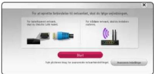 For at oprette forbindelens til netveket, skal du følge varfiedringen. For takerkument netvekt, skal du Uchito LHS-taket. For tildene invert, skal du installere rattens. Start Tryt på finnen tillag for avvencende forbindelingselt. Avancere tilderinges