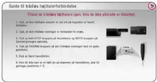 Guide til trädlas hajttalerforbindelse Tildut de trädlas hajttalere lgen, hvis da ikke allerede er tilduttet. 1. Tark, at den trädlas adapter er rett ind på bevelden af høndt entredes. 2. Tark, at den trädlas mottager er forbaner til strøn. 3. Try og hård STOP knappen på høveldsøn og MTTE knappen på fjordenlpergns samidby. 4. Try og PARMIN knappen på den trädlas mottager med ije opids geratant. 5. Stuk og hård høveldsøn. 6. Hira De åker kan er et sjedt ije på slæmnes på høveldsøn,ål De gertlage planktens 1-2.