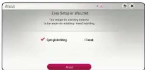 Afslut Easy Setup or afslutet This would be anisitling element. Do your own or no afslutet (I form) afslutet. ✓ Synolinstilling :Denk About