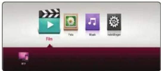 Film Foto Music Instellinger MPT