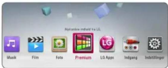 Nylyonline indhold fra LG. Musk Film Foto Premium LG Apps Indgang Indstillinger