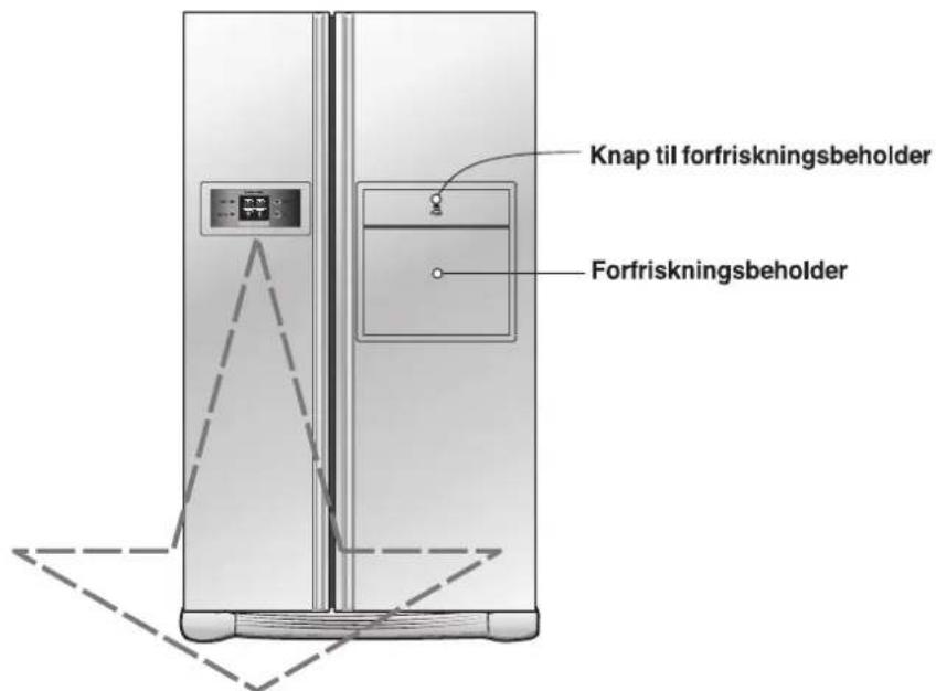 Knap til forfriskningsbeholder Forfriskningsbeholder