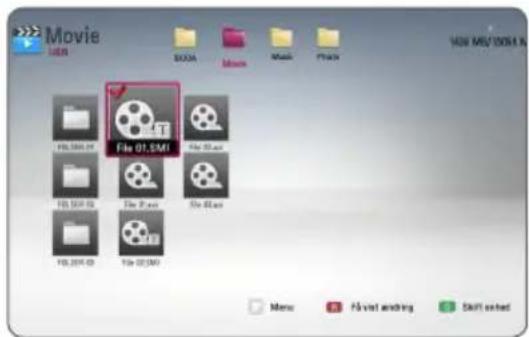 Movie USER BOSA Movie Flash 100% MS/100% K File 01.SMI File 02.SMI File 03.SMI File 04.SMI File 05.SMI File 06.SMI File 07.SMI Menu F:\win anding Skift sorted