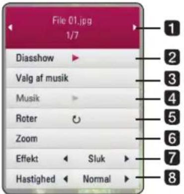 File 01.jpg 1/7 Diasshow Valg af musik Musik Roter Zoom Effekt Sluk Hastighed Normal
