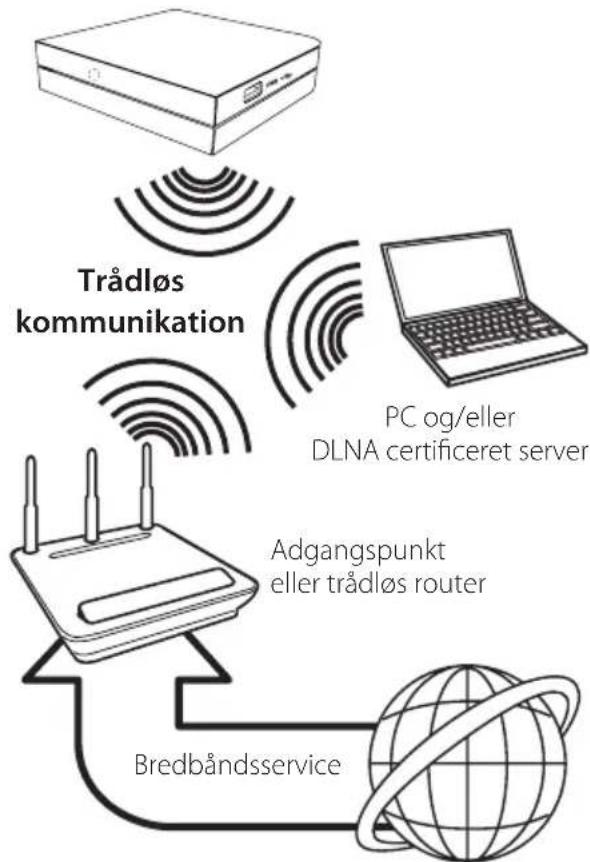 LG SP520N - Trådløs netværksforbindelse - 1