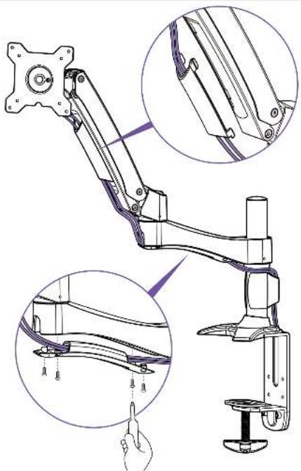 NZXT Monitor Arm - NOTE - 3