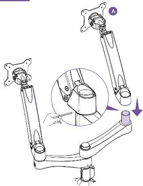 NZXT Monitor Arm - SINGLE ARM D - 2