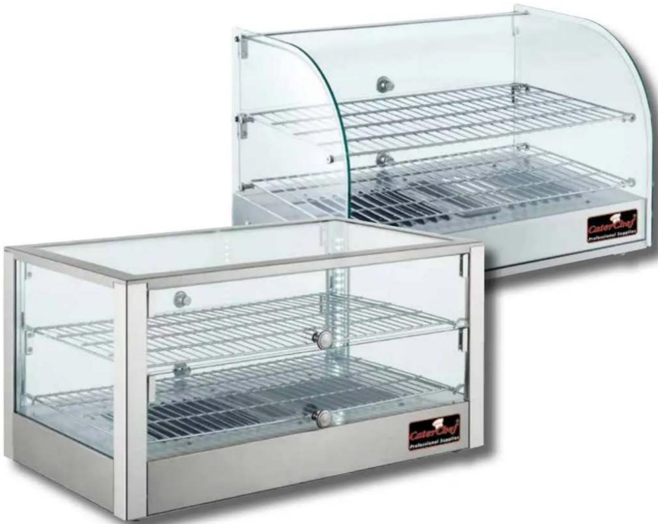 CaterChef 688081 - WARMHOUDVITRINE FOOD DISPLAY HOT UNIT - 1