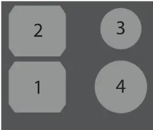 2 3 1 4