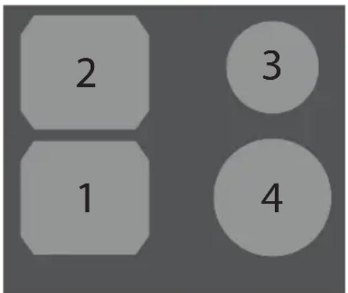 2 3 1 4