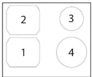 2 3 1 4