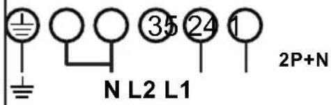1 35 24 1 N L2 L1 2P+N