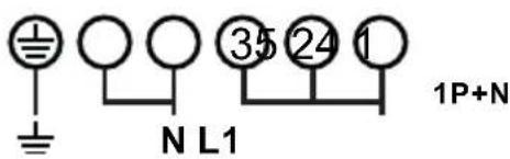 ± N L1 35 24 1 1P+N