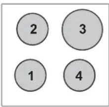 2 3 1 4