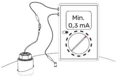 Min. 0,3 mA