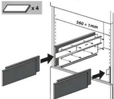 x 4 560 + 1mm