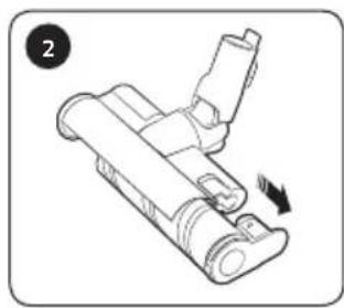 Mechanical assembly diagram showing a device with a rotating shaft and housing (no text or symbols).