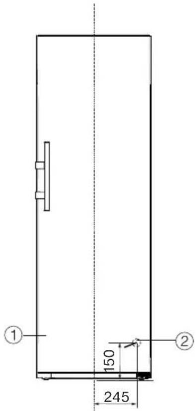 MIELE KS 4885 DD N - Tilslutninger - 1