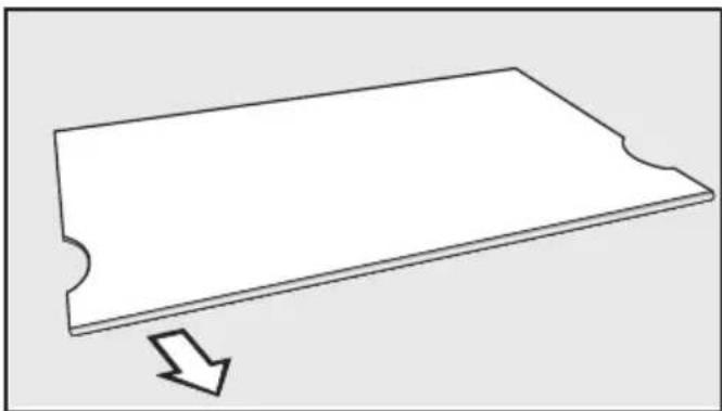 MIELE KS 4383 ED N - Hylde skilles ad - 1