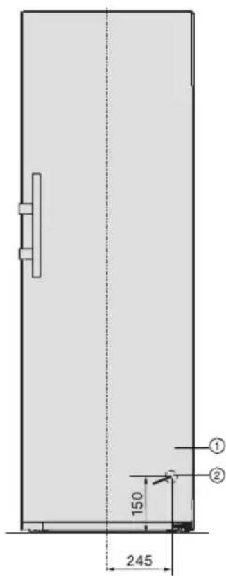 MIELE KS 4383 ED N - Tilslutninger - 1