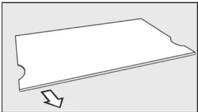 MIELE KFN 4777 CD - Hylde skilles ad - 1