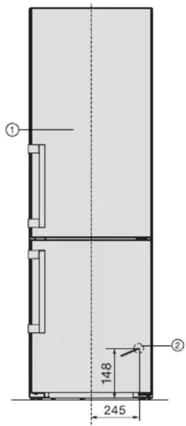 MIELE KFN 4777 CD - Tilslutninger - 1