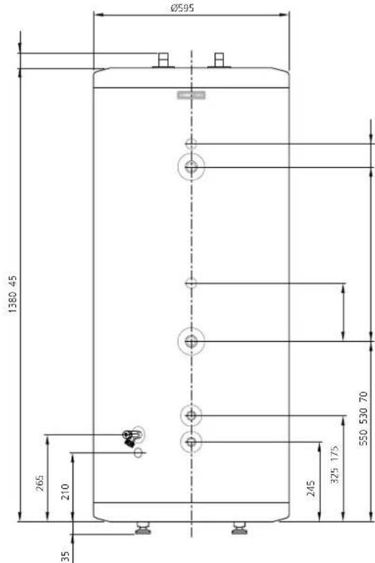 Ø595 1360 45 265 210 35 245 325 175 550 530 70