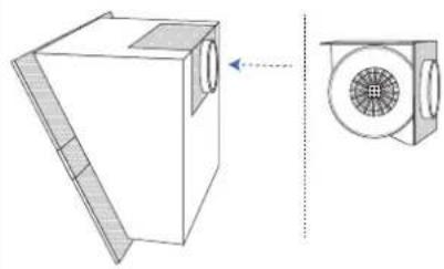 Thermex Mini Perpignan - EVERSIBLE EXHAUST OUTLET - 5