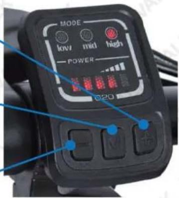 MODE low mid high POWER G20