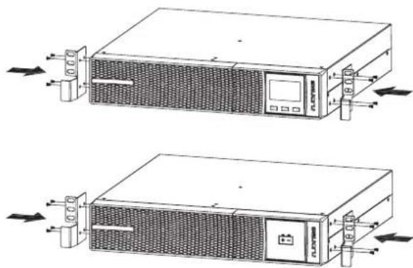 Salicru SLC TWIN RT2 - Mounting as a rack in a 19" cabinet. - 3